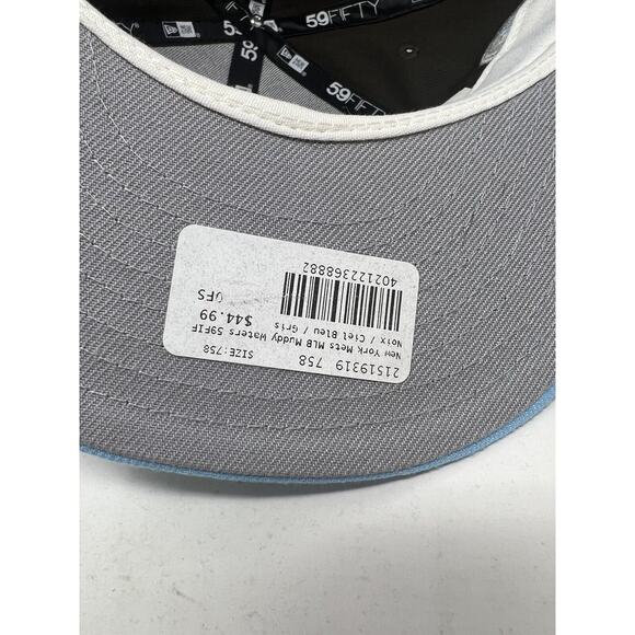 59Fifty Fitted Hat Size 7 5/8 Men's MLB‎ NY Mets Muddy Waters 2013 All-Star Game - Picture 6 of 8